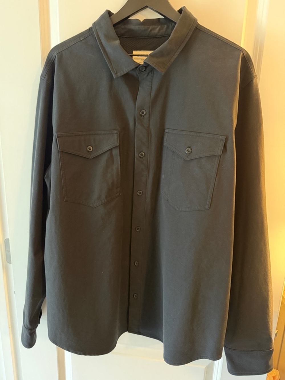 Ten Thousand Men's XXL Field Overshirt in Black